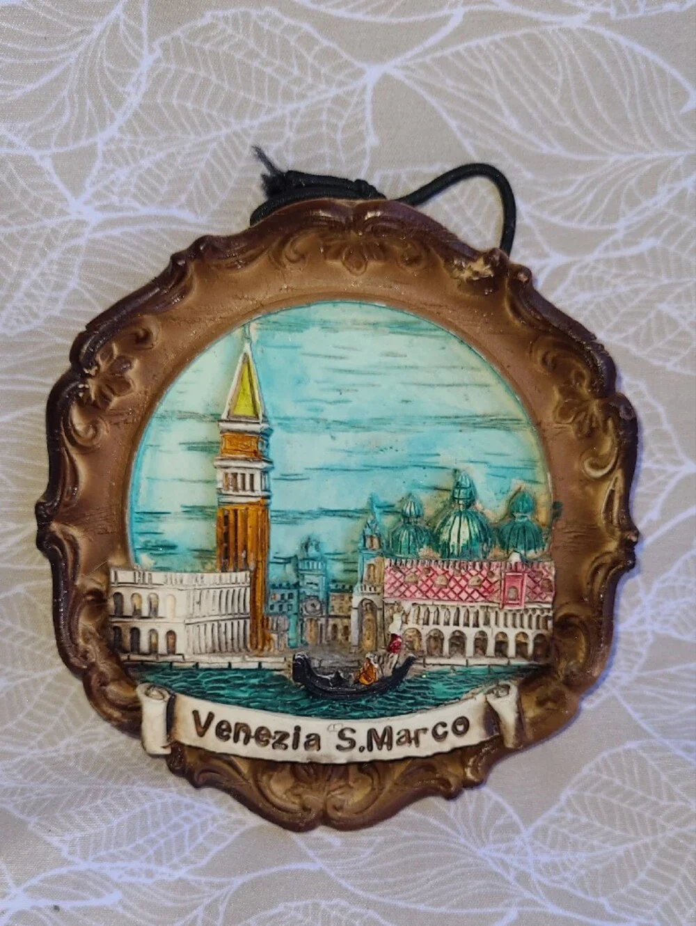 Wall Plaque Venezia S. Marco Decorative Plaque (4 inches)